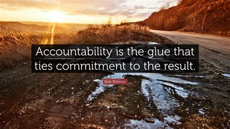 accountability is the glue